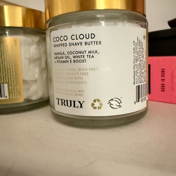 TRULY Coco Cloud Shave Butter with Gold Lid - Picture 2 of 3